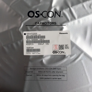 16SVP330M 松下PANASONIC 固态电容 16V 330uF 20% 10*12.6